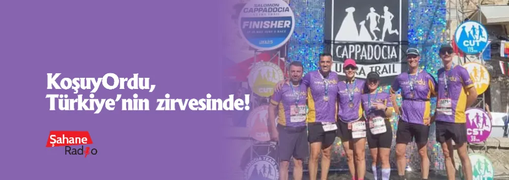 KoşuyOrdu, Türkiye’nin zirvesinde!	